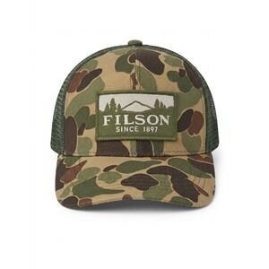 Filson Logger Mesh Cap Camo Scenic Woodland Trucker Hat FCOP019533 OSFM